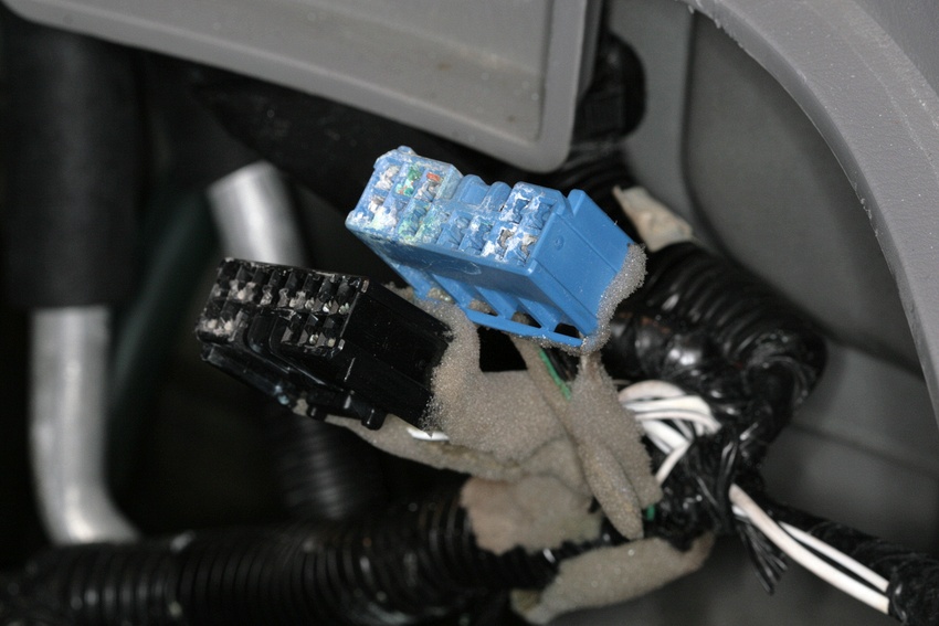 Corroded connectors