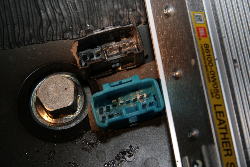 Corroded caps
