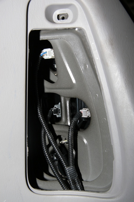 The screw in near the bottom reportedly is missing a nut to hold it tight