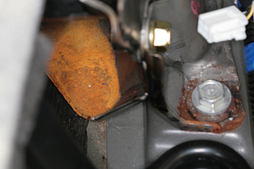 Rusted parts