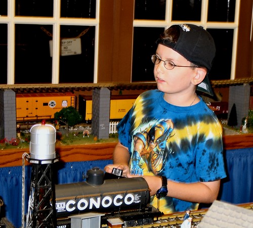 Joe practices his train problem solving