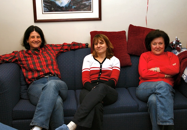 Hanging out at the party