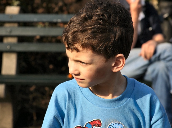 Jennifer contemplates the world