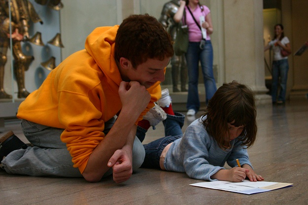 Jay draws for Adam